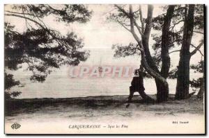 Carqueiranne - Sous les Pins - Old Postcard