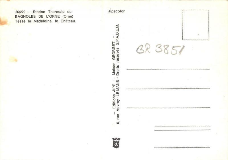 BR3851 Bagnoles de L Orne Tesse la Madeleine le chateau  france