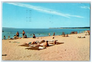 A Day On The Beach Assateague Chincoteague Virginia's Eastern Shore Postcard 