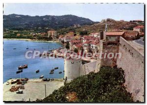 Postcard Modern Calvi The City And The Quays Views From Citadel