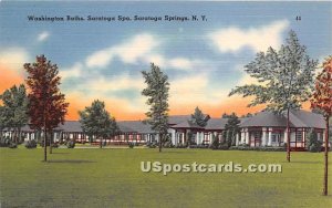 Washington Baths, Saratoga Spa - Saratoga Springs, New York NY  