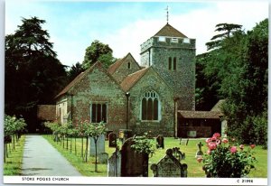 Postcard - Stoke Poges Church - Stoke Poges, England