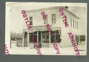 Mizpah MINNESOTA RPPC '13 GENERAL STORE nr Blackduck Kelliher Northome 56 people