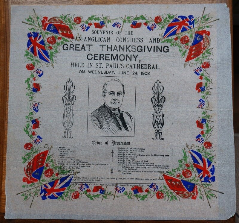 Souvenir of Pan-Anglican Congress & Thanksgiving St Paul's Cathedral 1908