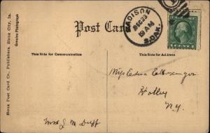 Madison SD State Normal Inset Real Photo Postcard c1915