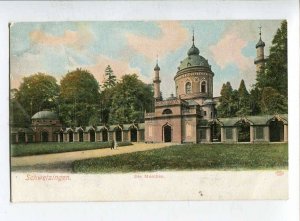 415794 GERMANY Schwetzingen mosque Vintage postcard