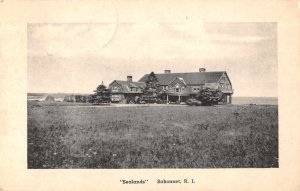 Sealands Hotel Sakonnet Rhode Island Vintage Postcard RR334