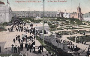 BRUXELLES, Belgium, 1910; Exposition De Bruxelles 1910, La Terrasse Francaise