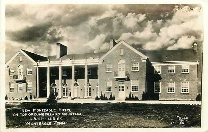 TN, Monteagle, Tennessee, Monteagle Hotel, Cline No. I-T-60, RPPC