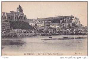 Le Port et L'Eglise Saint Jacques, LE TREPORT, Seine Maritime, France, 00-10's