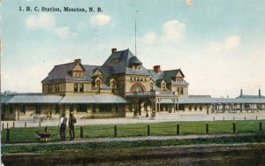 12301 I.R.C. Railway Station, Moncton, N.B. 1915