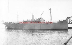 Steamship, SS Lorain, Cargo Ship, Reproduction, RPPC