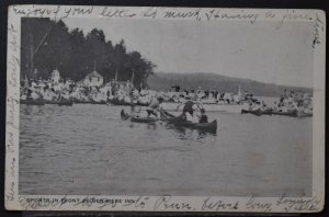 Lake Sunapee, NH - Sports in Front of Ben Mere Inn - 1914