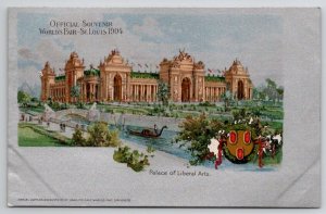 Worlds Fair St Louis 1904 Palace of Liberal Arts Official Souvenir Postcard B42