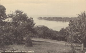 South Africa View From Riverside Hotel Umgeni RPPC 06.40