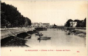 CPA Le POULIGUEN - L'Entrée du Port - Entrade del Puertoe (588120) 