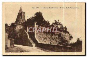 Old Postcard Beaune Old Fortifications Bastion Grosse Tour