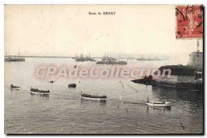 Postcard Old Bay of Brest