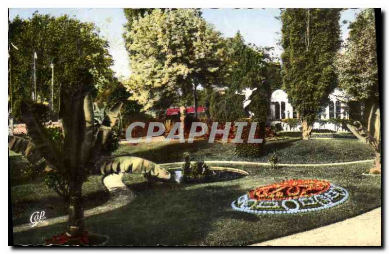 Old Postcard Montargis Garden Durzy