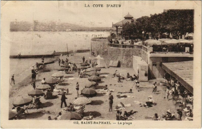 CPA Saint Raphael La Plage FRANCE (1097428)