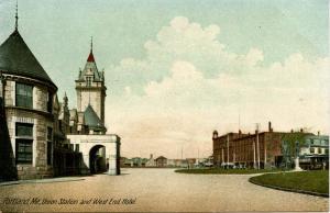 ME - Portland. Union Railroad Station, Depot and West End Hotel