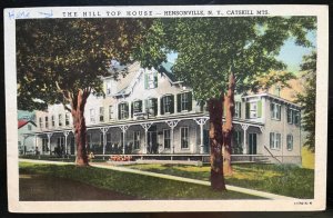 Vintage Postcard 1927 The Hill Top House, Hensonville, Catskill Mountains, NY