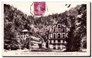 Old Postcard Saint Gervais Le Fayet former spa establishment