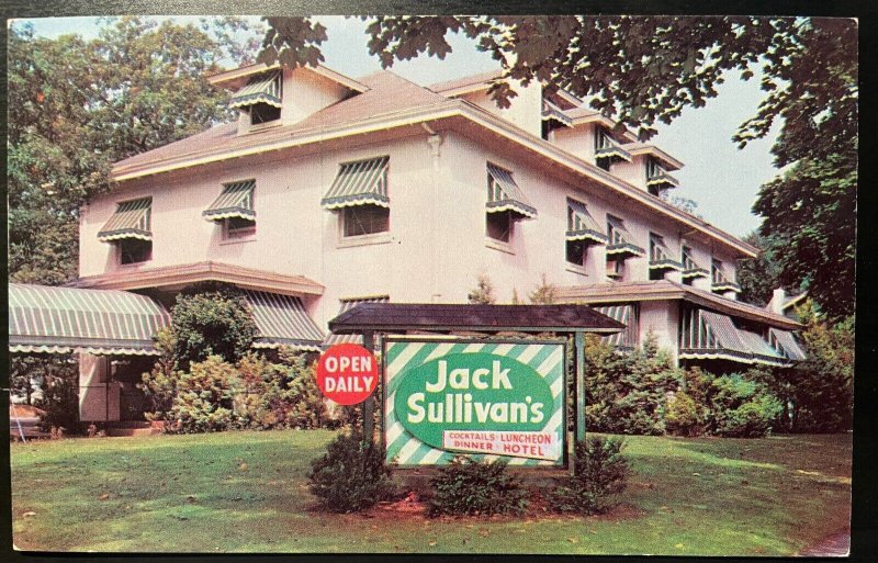 Vintage Postcard 1961 Jack Sullivan's Lodge, Spring Lake, New Jersey (NJ)