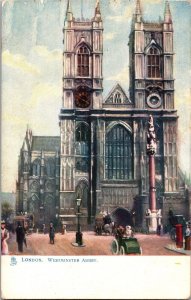 Tucks 7422 London, Westminster Abbey Vintage Postcard N65