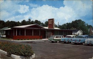 Wilmington North Carolina NC Fishers Restaurant Classic Cars Vintage Postcard