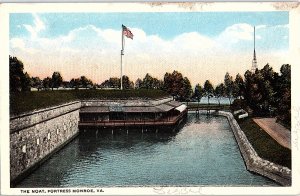 Postcard MILITARY SCENE Fortress Monroe Virginia VA AI2308