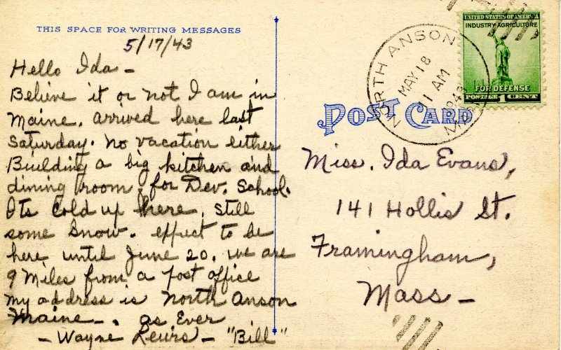 ME - Rangeley. Moonlight at Rangeley Lake