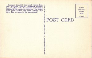 Grant Park, Chicago IL Vintage Postcard JF18