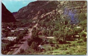 M-55036 Ouray Colorado as Seen from the Famous Million Dollar Highway