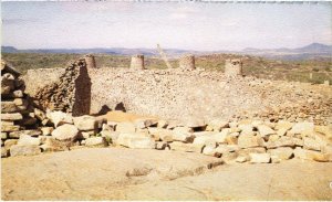 CPM AK The fort battlements of the Zimbabwe Ruins SOUTH AFRICA (1264751)