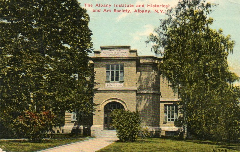 1912 Postcard The Albany Institute And Historical And Art Society New York