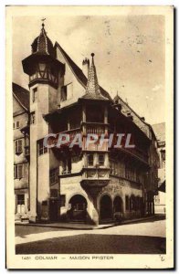 Old Postcard Colmar Pfister house