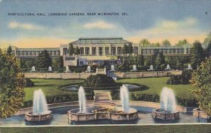 Delaware Wilmington Horticultural Hall Longwood Gardens 1945