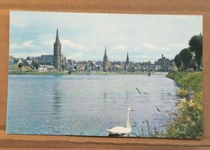 UNUSED POSTCARD -  INVERNESS, FROM FRIARS SHOTT, SCOTLAND