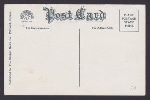 Postcard, United States, Columbia River OR, Cascade Locks