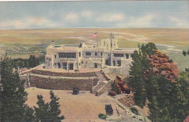 Colorado Colorado Springs Cheyenne Lodge On Summit Of Cheyenne Mountain 1951 ...