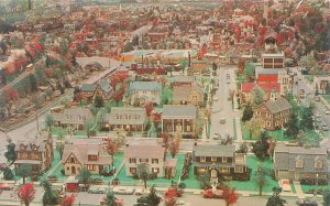 Shartlesville Pennsylvania Roadside America Residential Section Chrome Postcard