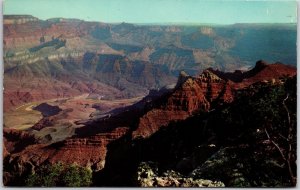 Arizona AZ, 1969 Grand Canyon National Park, From Lipan Point, Vintage Postcard