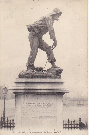 France Calais Le Monument de Cavet