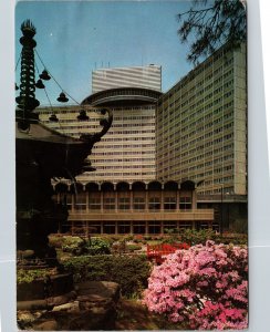 Hotel New Otani from Japanese Garden Tokyo Japan Postcard