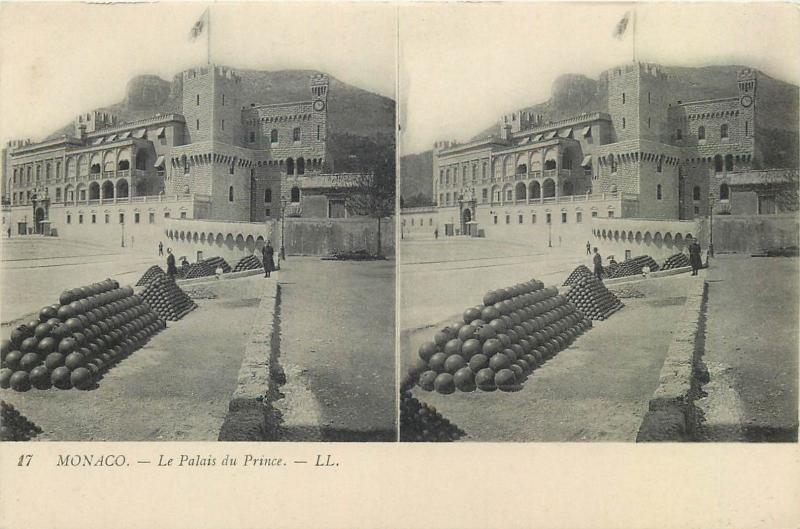 Lot 27 early stereo views all MONACO Casino Monte Carlo stereographic views 