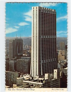 Postcard The First National Bank of Chicago Illinois USA