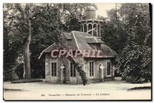 Postcard Old Versailles Hameau De Trianon dairy
