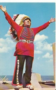 Ethnic Postcard - Colorful Hopi Indian - Chief Taptuka - Ref 12598A