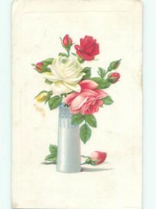 Divided-Back BEAUTIFUL FLOWERS SCENE Great Postcard AA3283